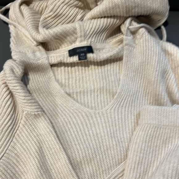 J crew cotton cashmere hoodie set - Picture 2 of 5